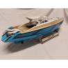 Galaxy 53ft - Sports and luxury wooden boat on a scale of 1/25 - Mantua Models 800705