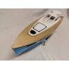 Galaxy 53ft - Bateau sportif et luxueux en bois à l'échelle 1/25 - Mantua Models 800705