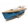 Galaxy 53ft - Sports and luxury wooden boat on a scale of 1/25 - Mantua Models 800705