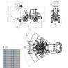 LESU Aoue WA100M-8 1/14 RC wheel loader kit - LESU RD-A0021-KIT