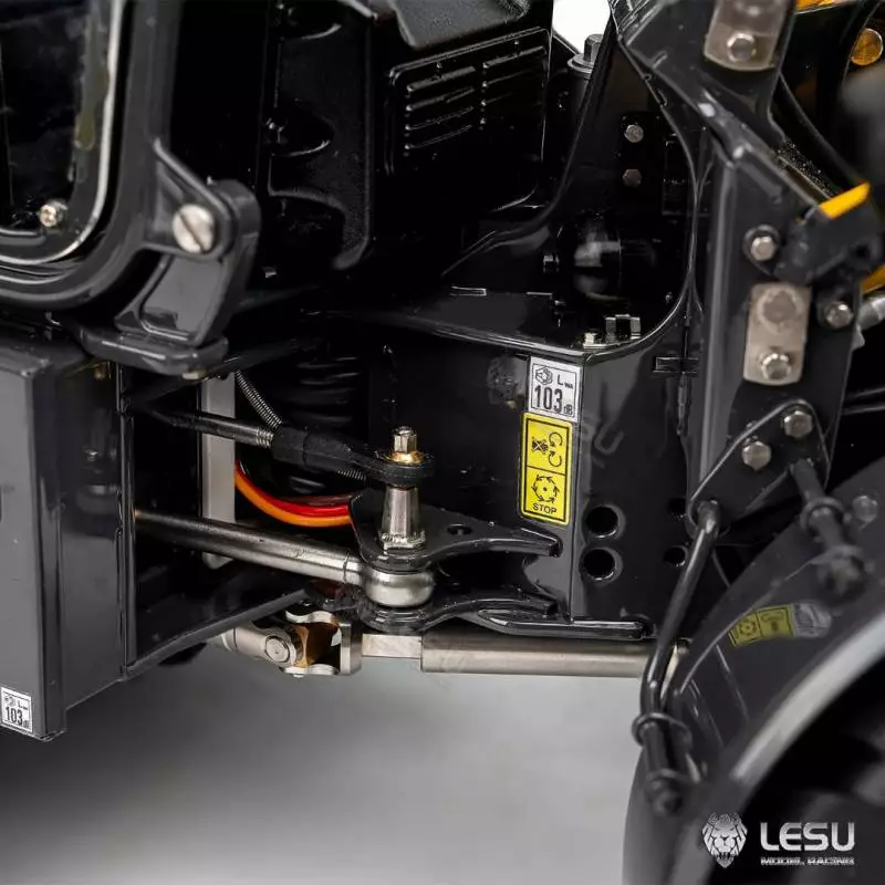 Chargeur sur roues RC Aoue WA100M-8 LESU 1/14 en kit - LESU RD-A0021-KIT