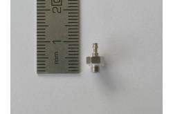 Raccord hydraulique droit M3 Ø1mm pour durite Ø2mm Leimbach H032