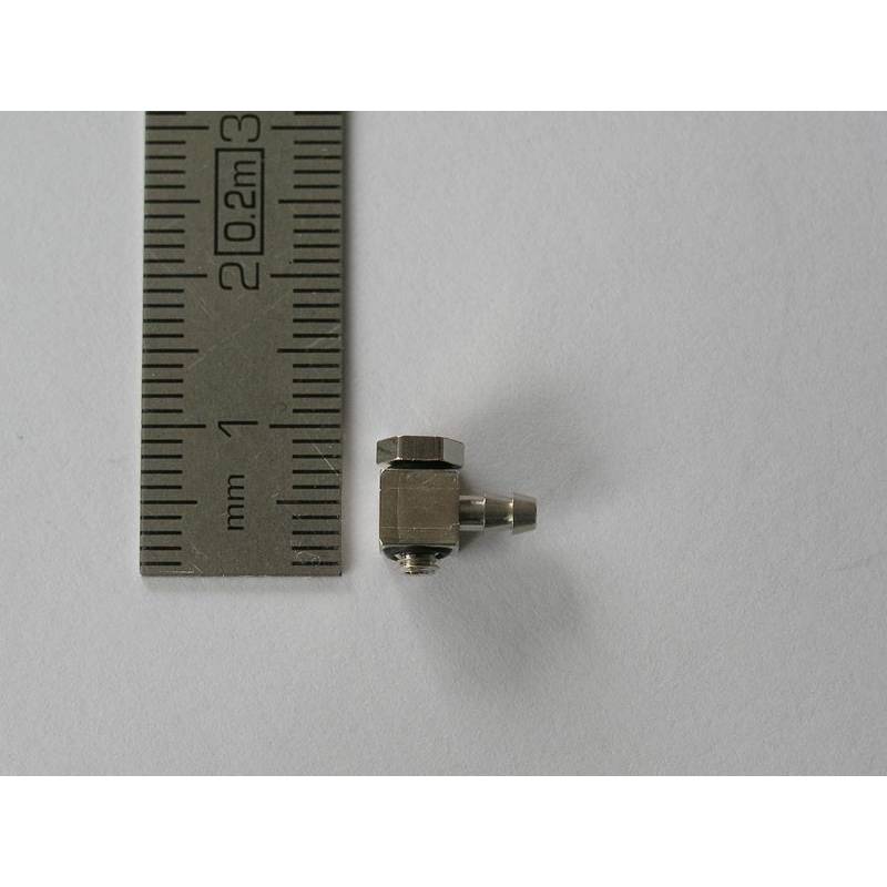 Hydraulic Angled Nipple M3 Ø1.5mm Leimbach H035