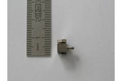 1 Raccord Hydraulique coudé M3 Ø1mm pour durite de Ø2mm Leimbach H034