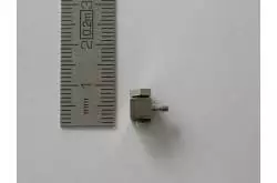 Hydraulic Angled Nipple M3 Ø1mm for hose of Ø2mm Leimbach H034