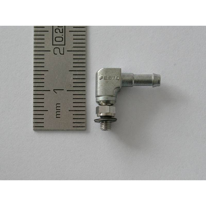 Hydraulic Angled Rotating Nipple M3 Ø3mm for hose of Ø4mm or Ø5mm