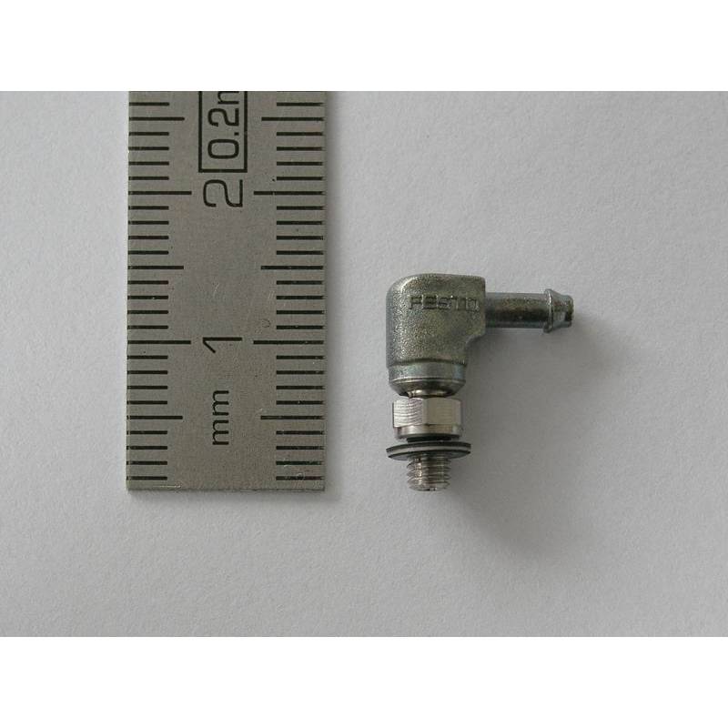 Raccord Hydraulique coudé pivotant M3 Ø1.5