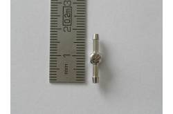 Raccord hydraulique double Ø2mm pour durite Ø3mm Leimbach H046