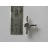 Raccord hydraulique en T Ø1.5mm pour durite Ø3mm Leimbach H016