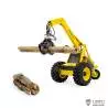 Manipulateur de grumes à roues Aoue 225A RC LESU 1/14 en kit - LESU RD-A0019-KIT