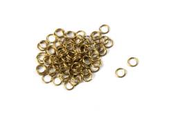 Bag of 100 Brass rings diameter Ø4mm - AMATI 400004