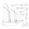 Plan MRB Belle de Vilaine Chaloupe de Billliers au 1/12
MRB-PL-2023