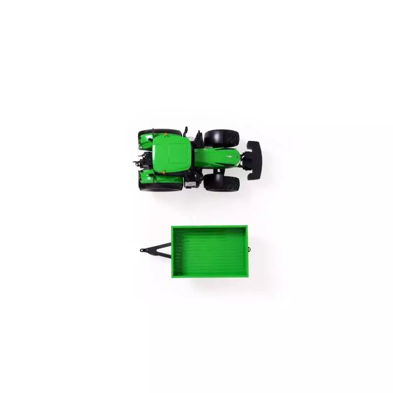 Deutz 8280 TTV tractor with trailer scale 1:16 100% RTR version - Carson 500907705