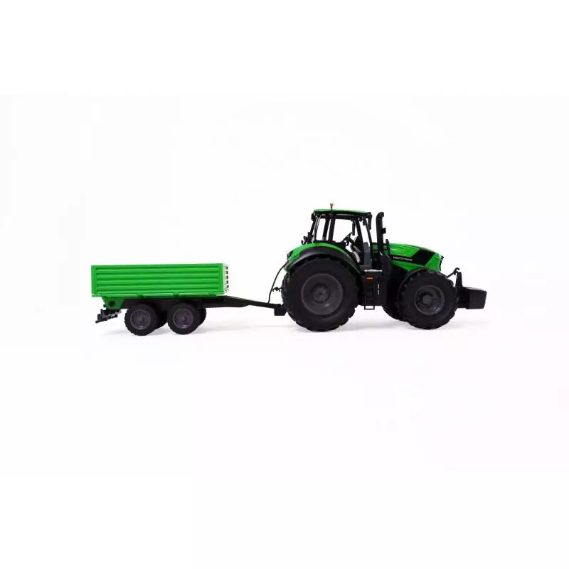 Deutz 8280 TTV tractor with trailer scale 1:16 100% RTR version - Carson 500907705