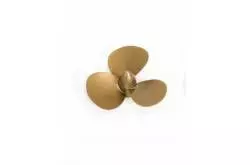 Plastic three-blade propeller Ø65mm left M4 - Aero-Naut 717080