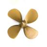 Propeller 4 blades plastic 35mm /M4 clockwise Aero-Naut 717184