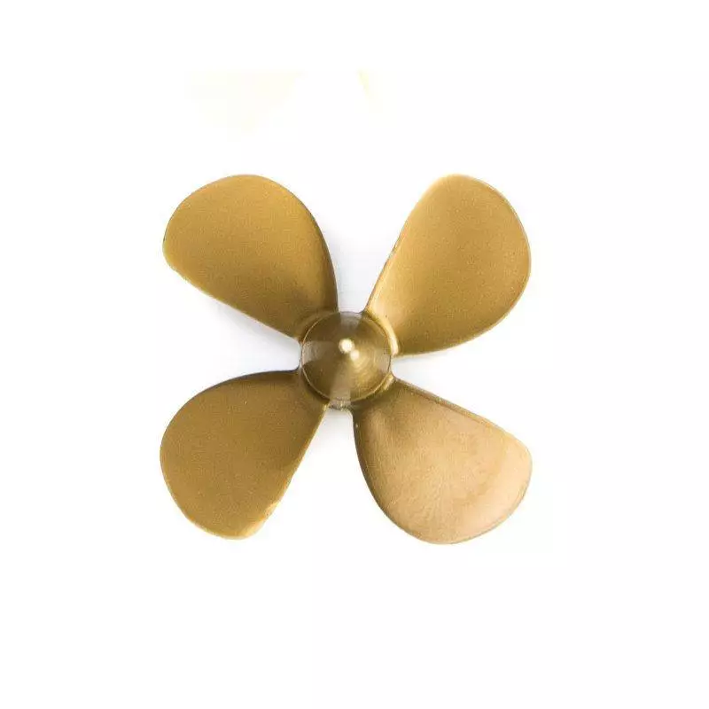 Hélice classique 4 pales 45mm M4 à droite en plastique AERONAUT 717186
