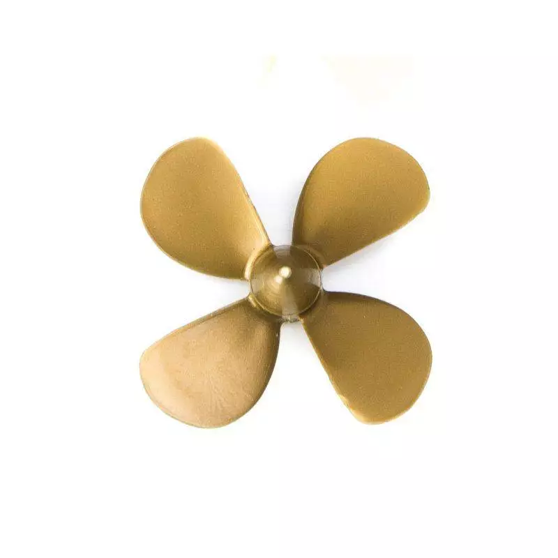 Hélice classique 4 pales 65mm M4 à gauche en plastique AERONAUT 717180