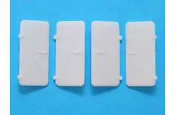 4 Portes étanches gauches et droites 32x15mm - TecniModel