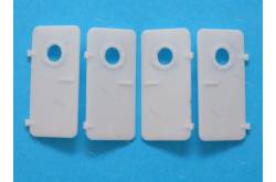 4x Left and right watertight doors with porthole round 32x15mm - TecniModel