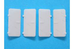 4 Left and right watertight doors 37x17mm - TecniModel