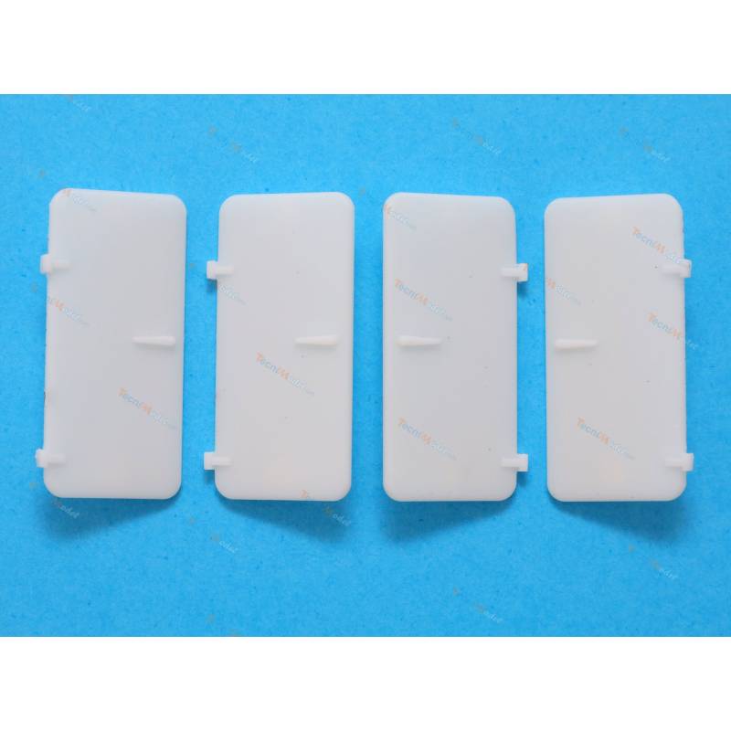4 Portes étanches gauches et droites 37x17mm - TecniModel