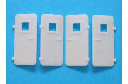 4 watertight doors with porthole square left and right 37x17mm - TecniModel