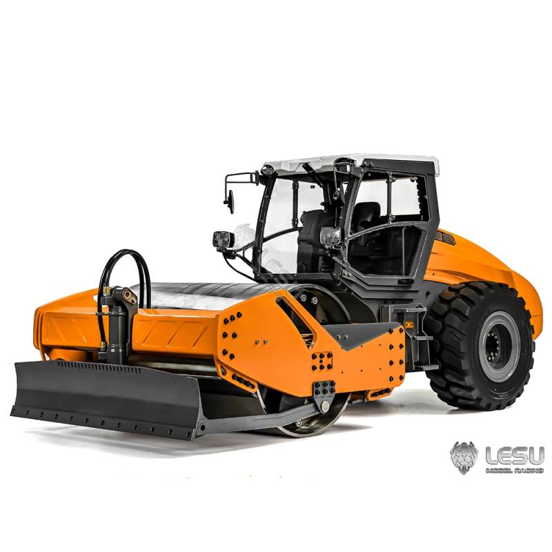 Rouleau compresseur RC Aoue H13i LESU 1/14 en kit - LESU RD-A0009-KIT