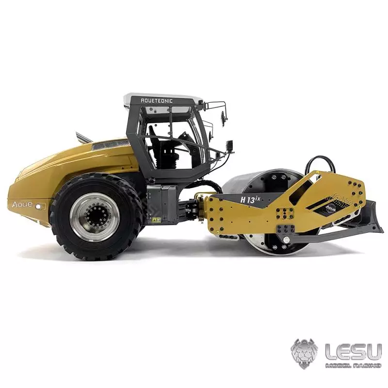 Rouleau compresseur RC Aoue H13i LESU 1/14 en kit - LESU RD-A0009-KIT