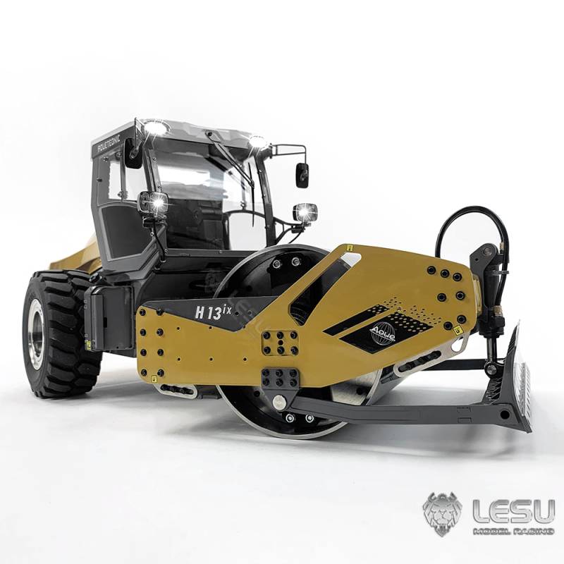 Rouleau compresseur RC Aoue H13i LESU 1/14 en kit - LESU RD-A0009-KIT