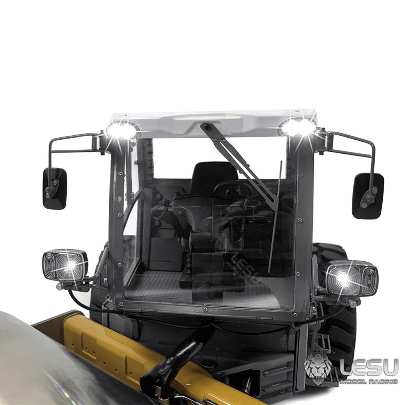 Rouleau compresseur RC Aoue H13i LESU 1/14 en kit - LESU RD-A0009-KIT