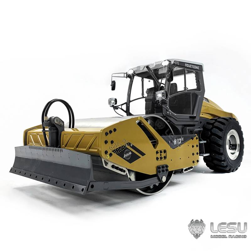 Rouleau compresseur RC Aoue H13i LESU 1/14 en kit - LESU RD-A0009-KIT
