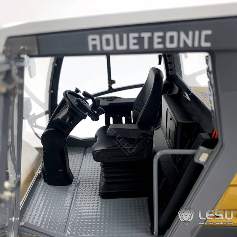 Rouleau compresseur RC Aoue H13i LESU 1/14 en kit - LESU RD-A0009-KIT
