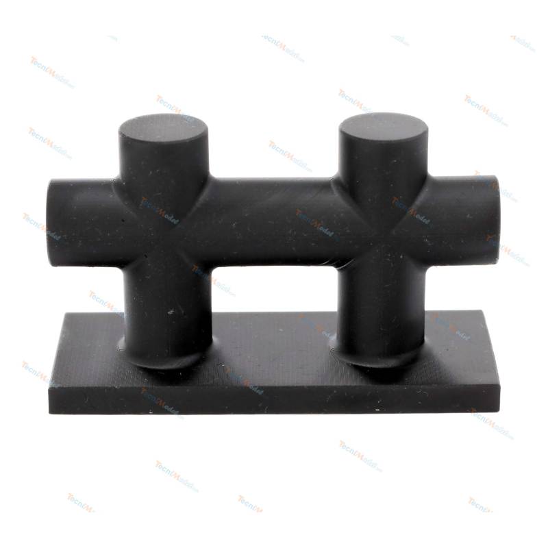 6 Double Straight Bollards 12mm - TecniModel