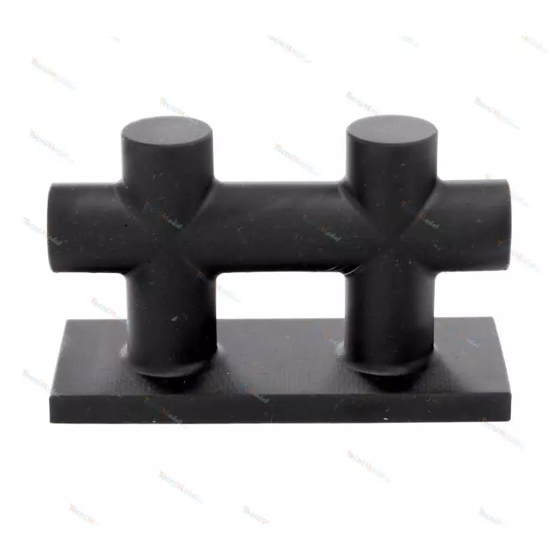 1 Double Bollard droit 40mm - TecniModel