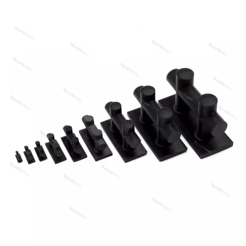 Déclinaisons doubles bollards droits - TecniModel