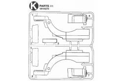 Grappe K ailes avant MAN Ref Tamiya 9115273