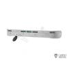 Stainless steel visor with lights for Scania S Tamiya 1/14 - LESU S-1254-E
