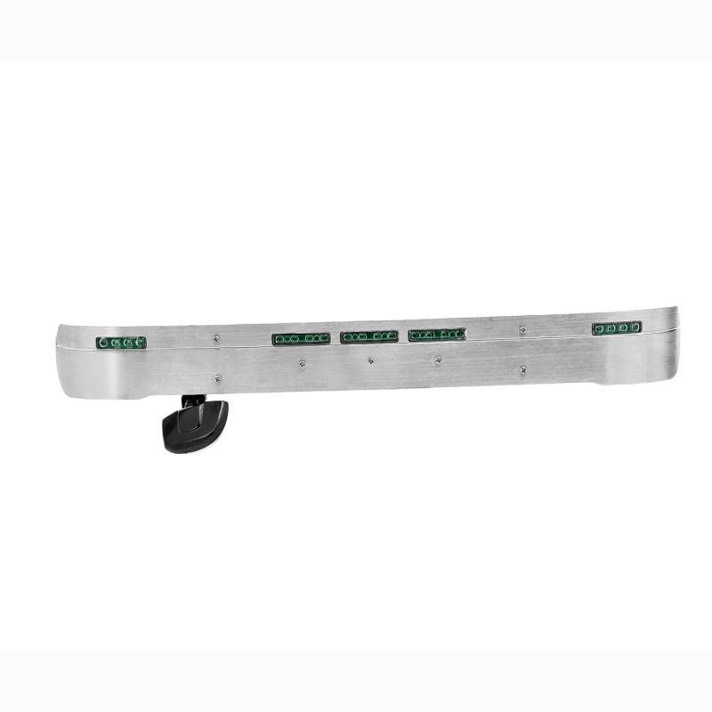 Stainless steel visor with lights for Scania S Tamiya 1/14 - LESU S-1254-E