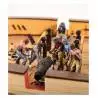 Lot de 10 figurines de canonniers 1/48 Artesania Latina 22906F
