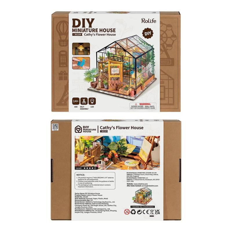 Cathy's Flower House
DG104 robot