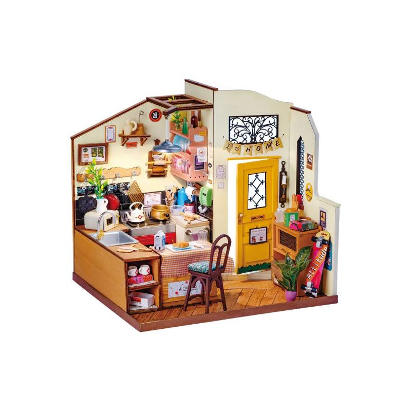 Cozy Kitchen miniature house
Robotime DG159