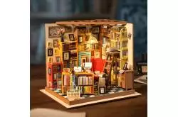 Maison miniature Sam's Study - Robotime DG102