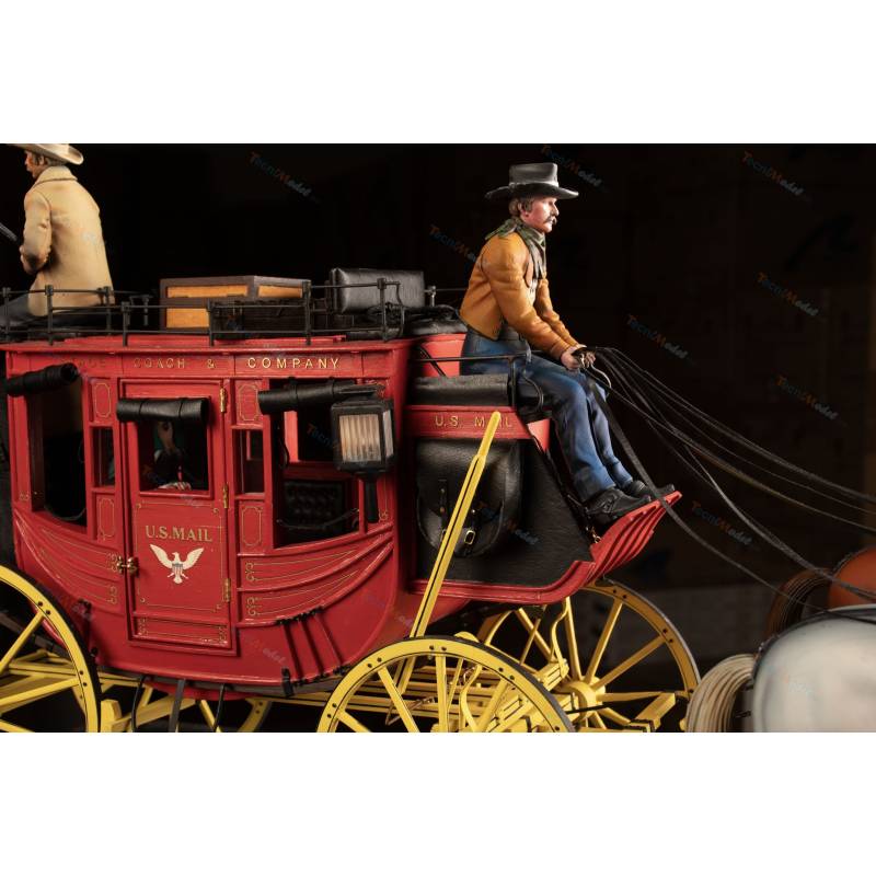STAGECOACH - Legend of the Wild West - 1/12 Scale model
Artesania Latina 20345