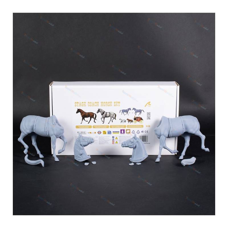 Lot de 2 figurines de chevaux 1/12
Artesania Latina 20345H