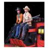 Set of 4 figures for Stage Coach 1/12 Artesania Latina 20345F