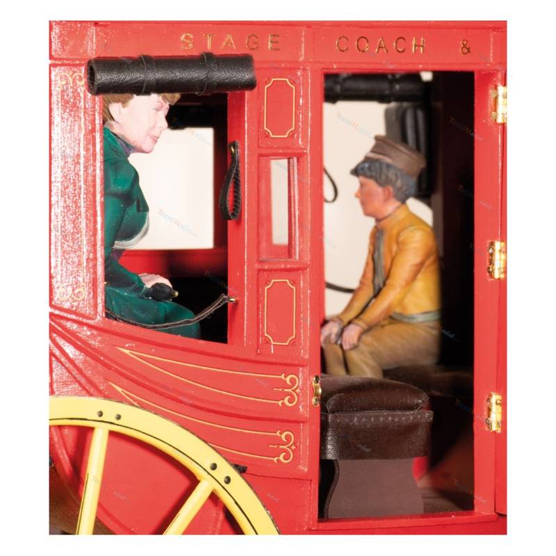 Set of 4 figures for Stage Coach 1/12 Artesania Latina 20345F