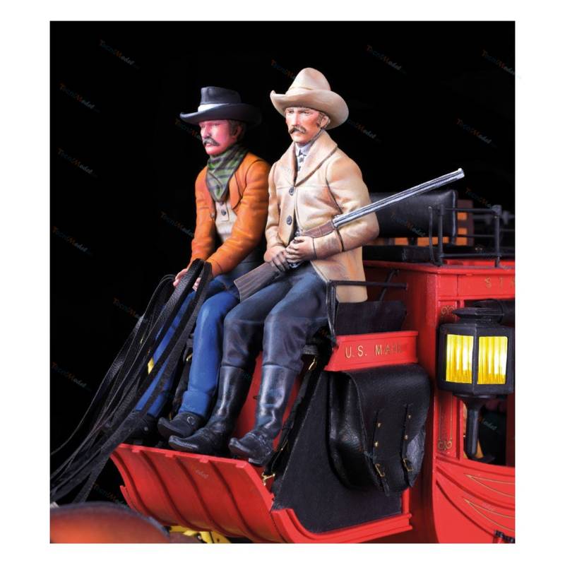 Lot de 4 figurines pour diligence Stage Coach 1/12
Artesania Latina 20345F