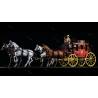 Set of 4 figures for Stage Coach 1/12 Artesania Latina 20345F