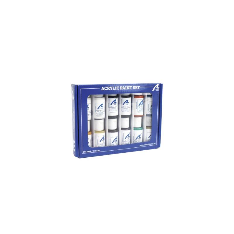 Acrylic Paint Pack for Stagecoach ( 12 X 20 ml)
Artesania Latina 277PACK33